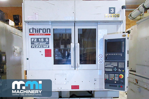 Used 5 Axis Machining Center Chiron FZ15S 5-AX 2005
