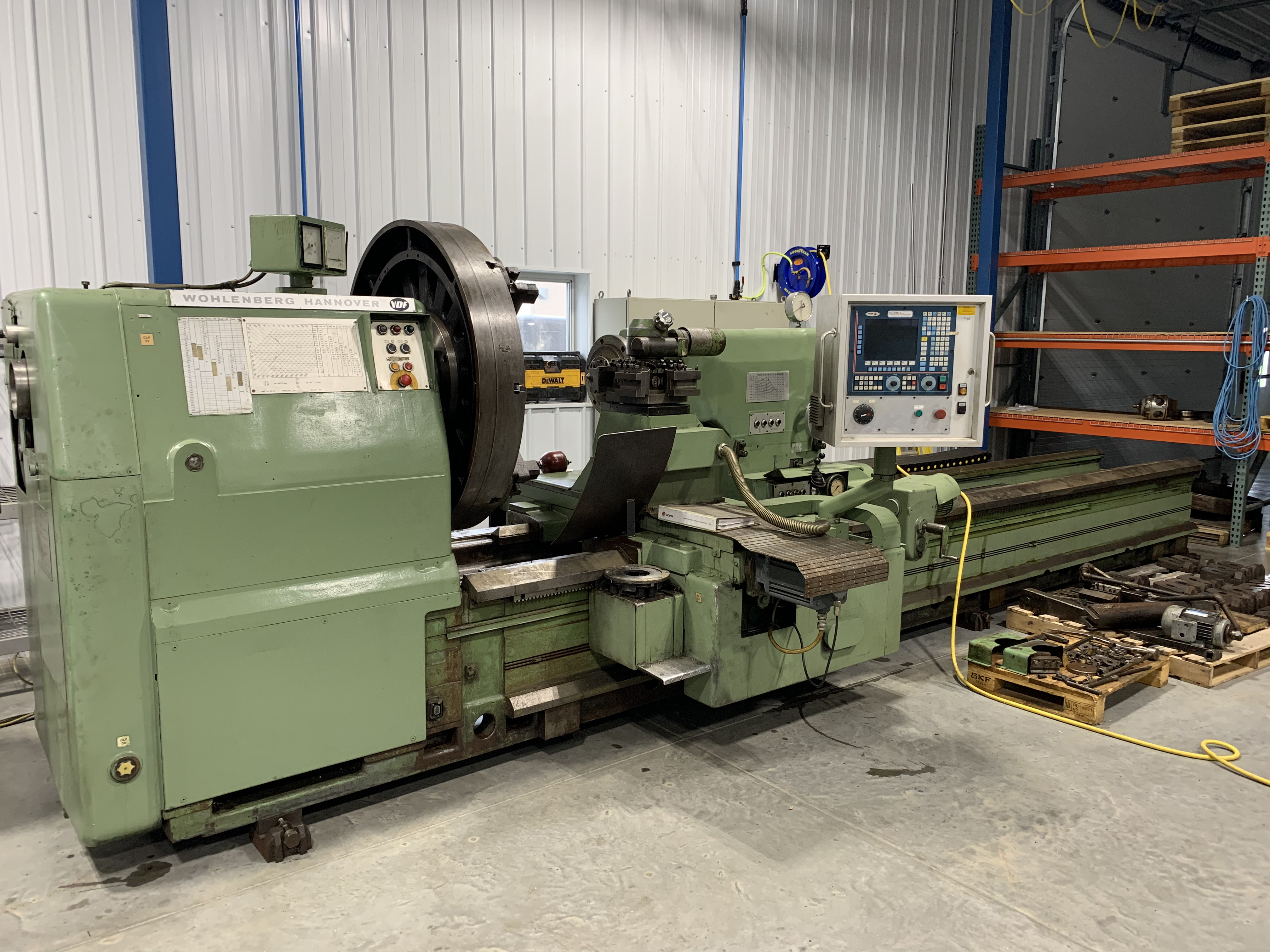 Wohlenberg Hannover 54" x 157" CNC Engine Lathe (2006)