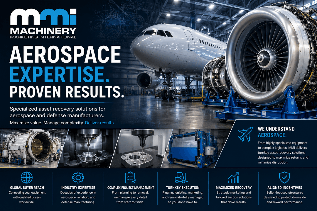 Aerospace Asset Recovery: Why Aerospace Manufacturers Trust MMI
