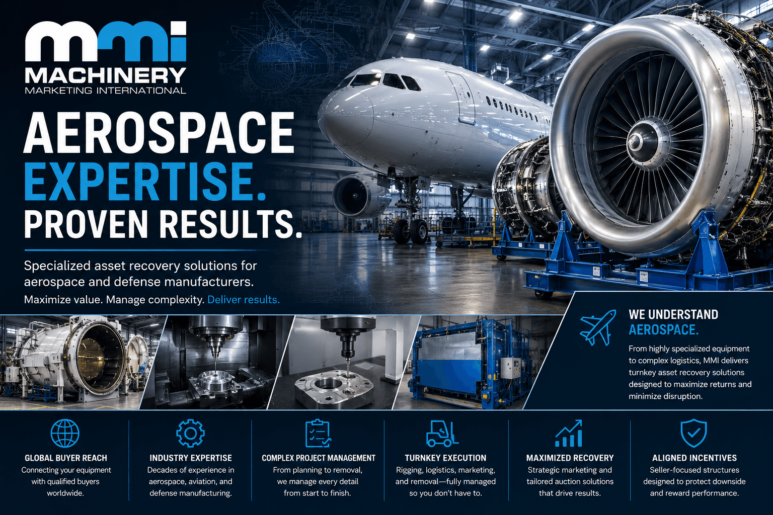 Aerospace Asset Recovery: Why Aerospace Manufacturers Trust MMI