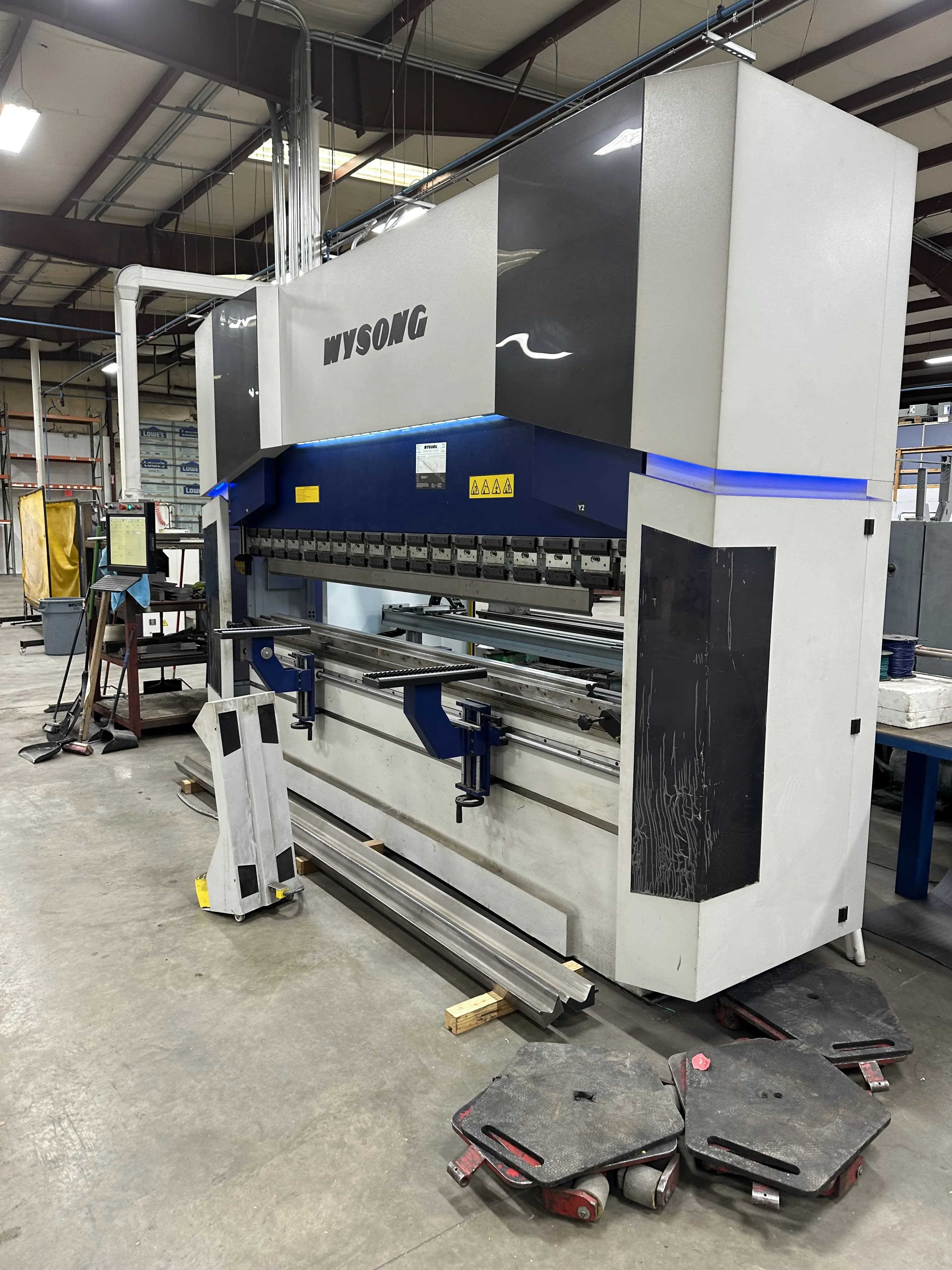 Wysong C220-3700 hydraulic cnc press brake