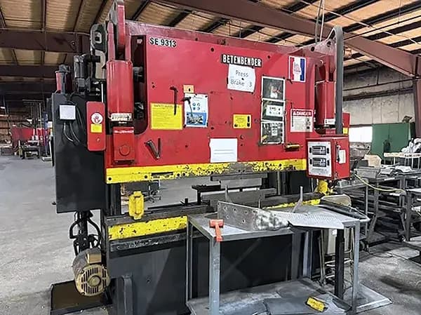 Betenbender 8-95T Press Brake 2013
