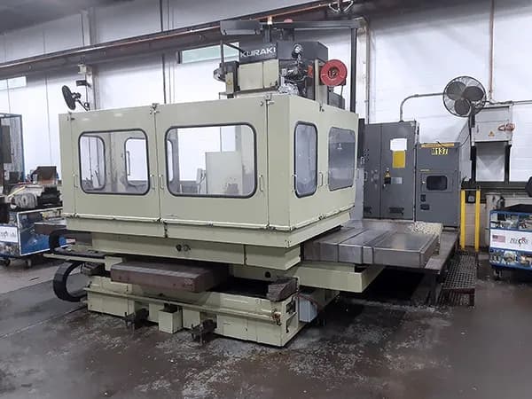 KURAKI KBT-11WDX CNC Horizontal Boring/Milling Machine (1990)