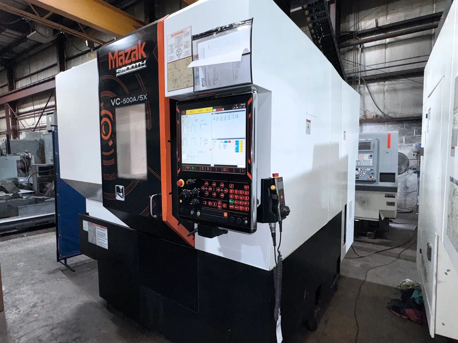 Mazak VC500A/5AX - 2017