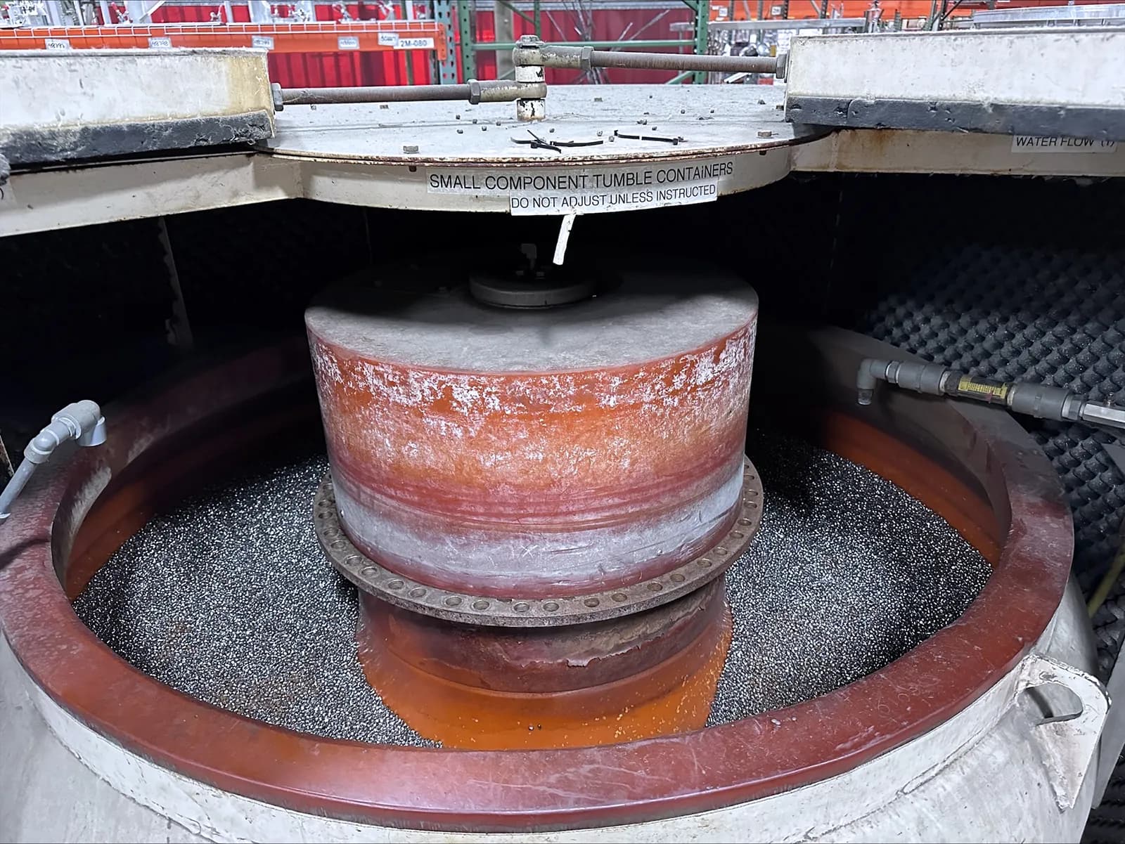 Almco OR-23V Round Bowl Vibratory Finishing Machine_3695289