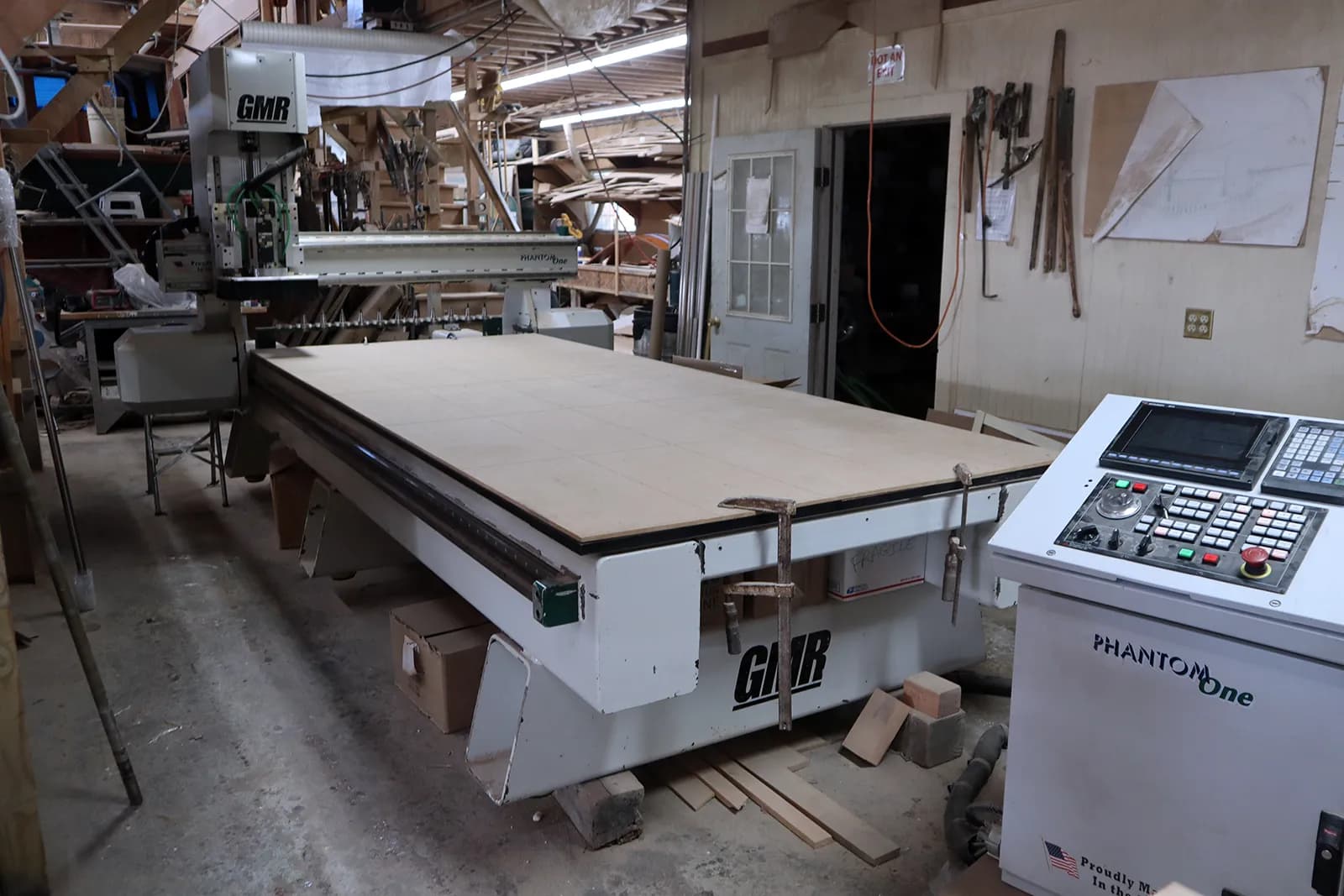 2012 GMR Phontom One CNc Router, 5' x 12' w/ ATC_3650363