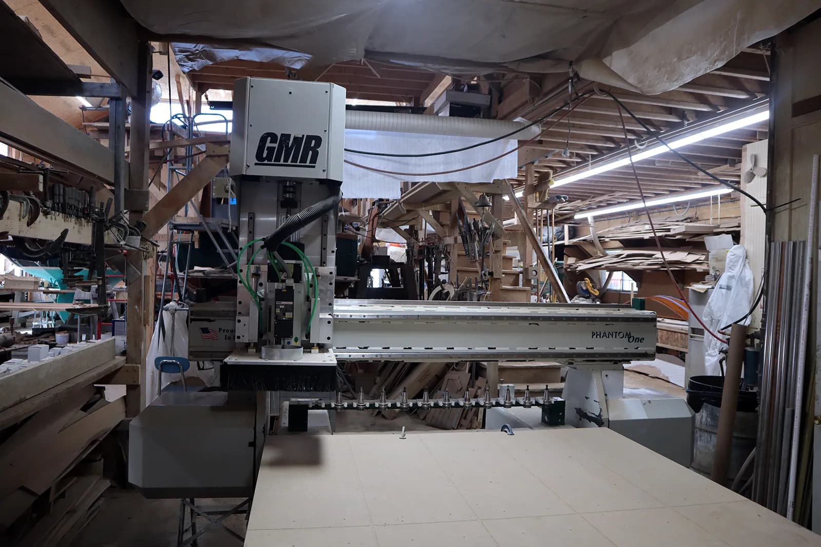 2012 GMR Phontom One CNc Router, 5' x 12' w/ ATC_3650363