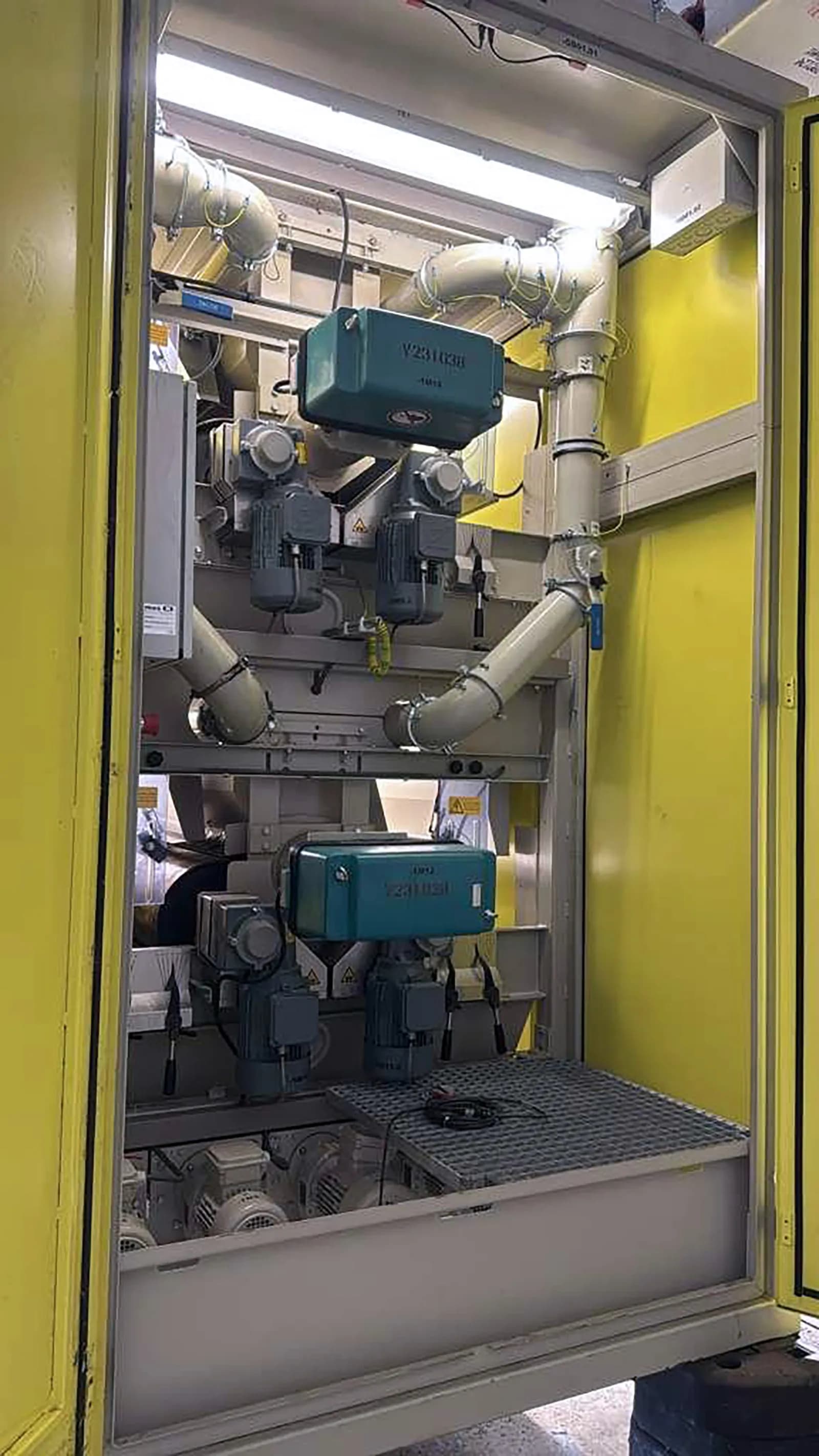 2024 Hamos KWS 2522‑2 Corona Electrostatic Separator – Full Line with Silo, Elevator & Dust System_3738500