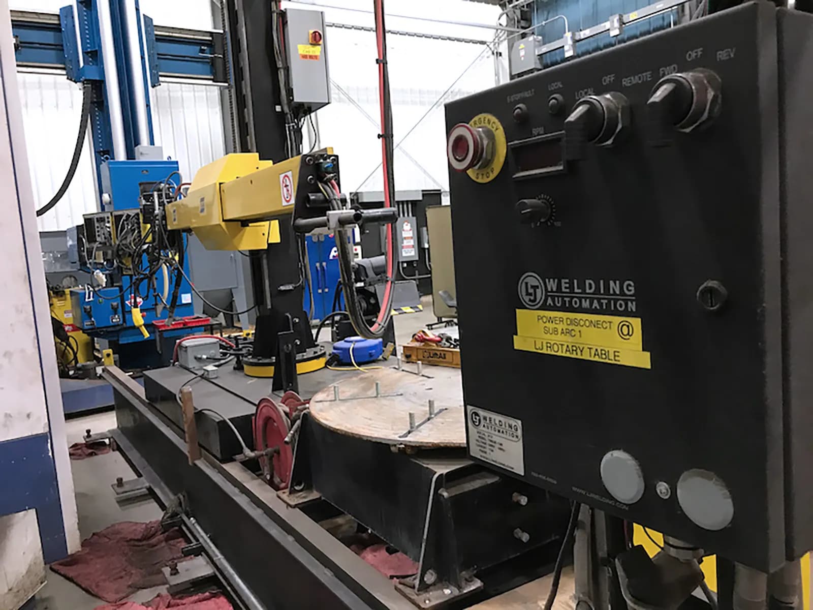 ESAB CaB22-VLS-TC Sub Arc Welding System 2014