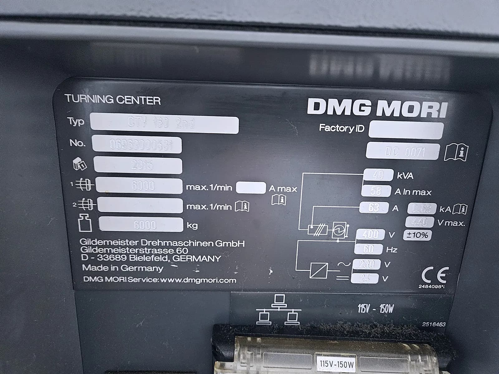 DMG Mori CTV 160 _3702260