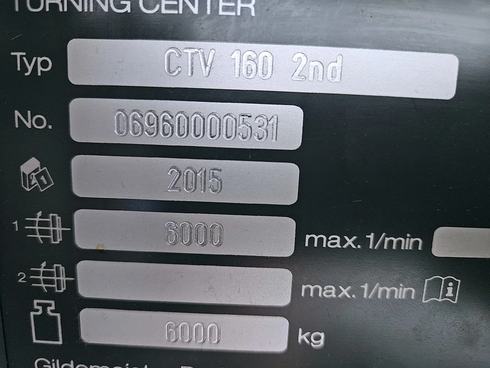 DMG Mori CTV 160 _3702260