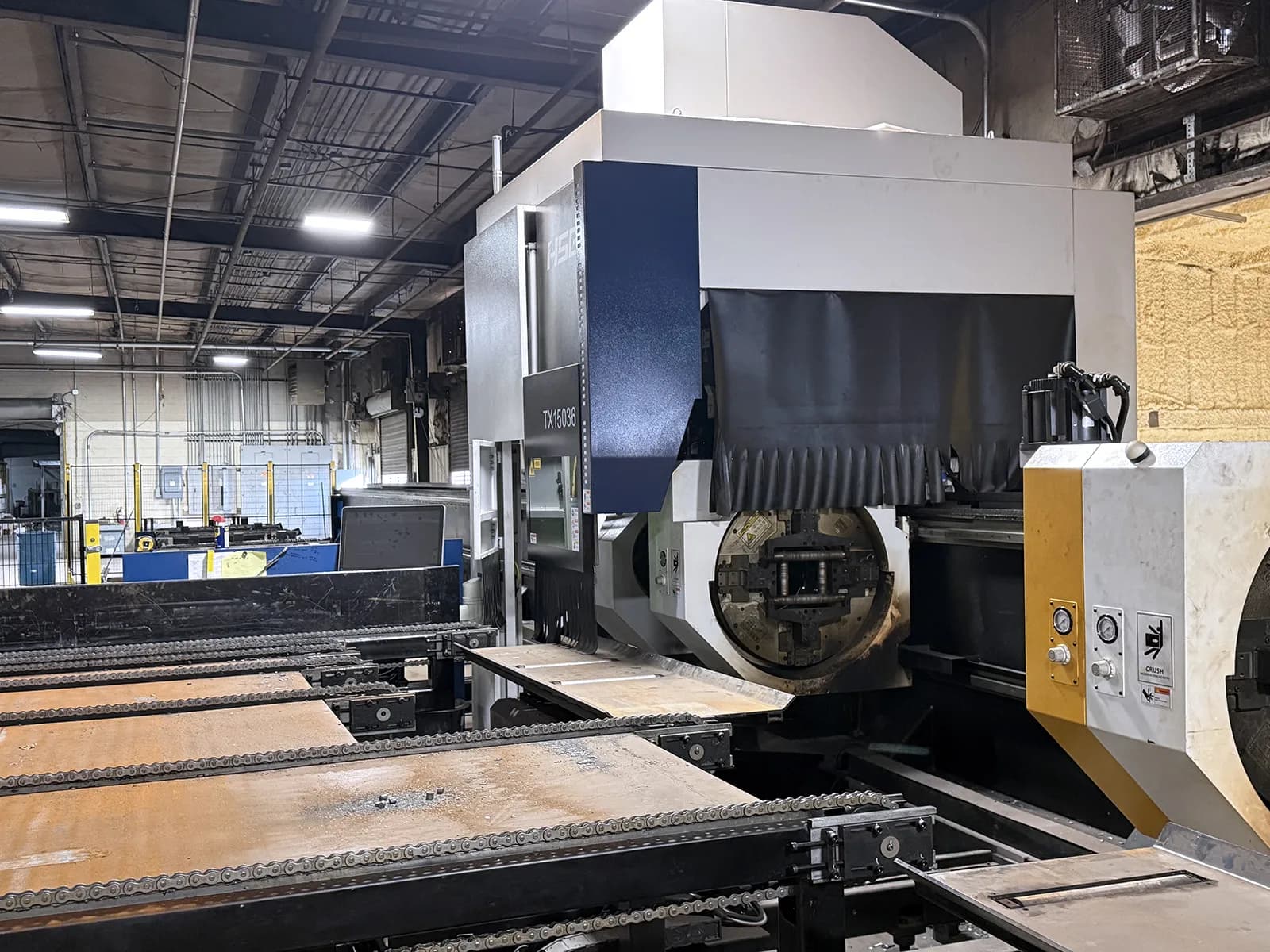 HSG 15036 6kW Tube Laser 50' infeedoutfeed_3737358