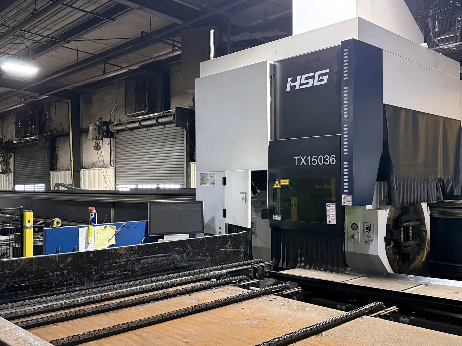HSG 15036 6kW Tube Laser 50' infeedoutfeed_3737358