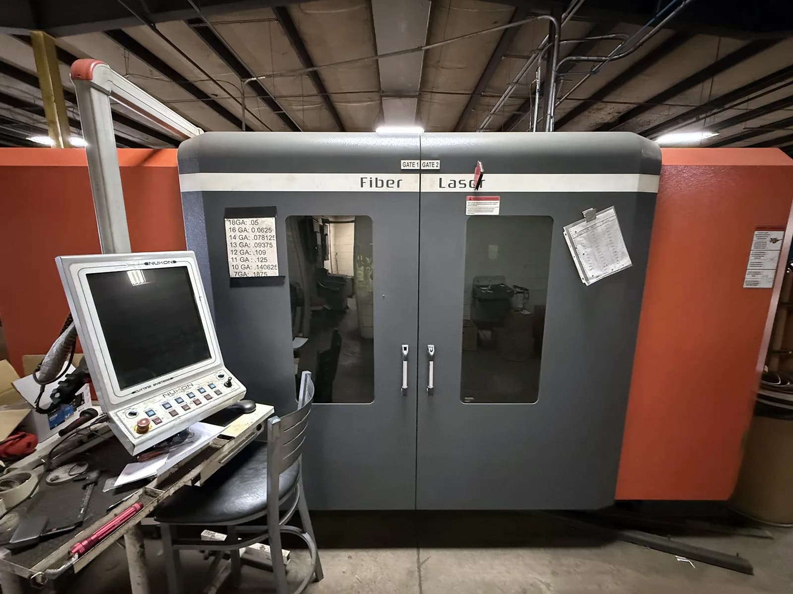 Nukon 12525 4kw Fiber Laser 8 x 40 Dual Tables_3737295