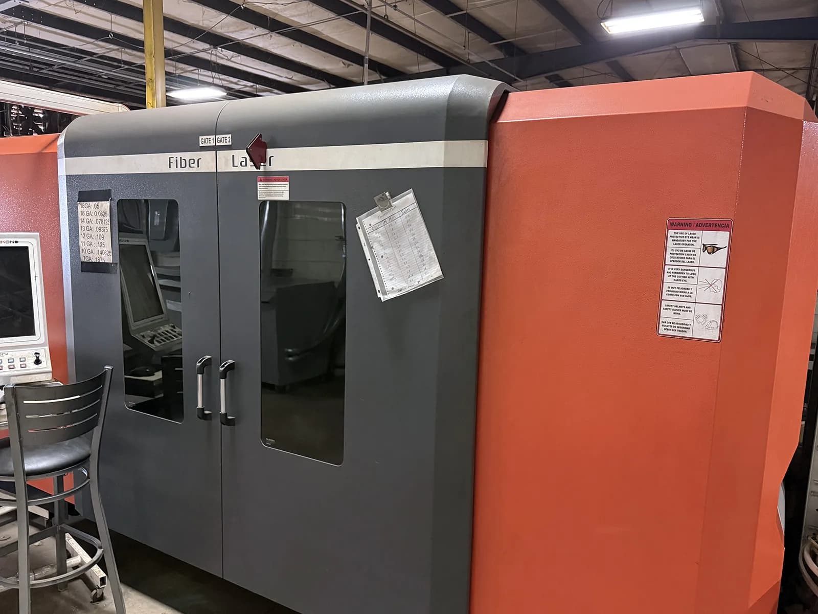 Nukon 12525 4kw Fiber Laser 8 x 40 Dual Tables_3737295