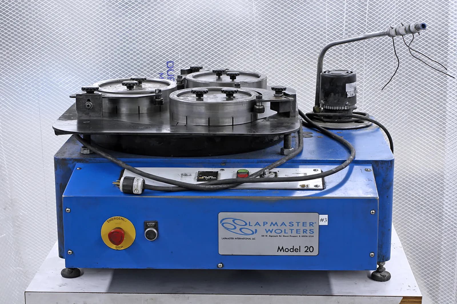 Lapmaster Model 20 Bench Top Lapping Machine_3761353