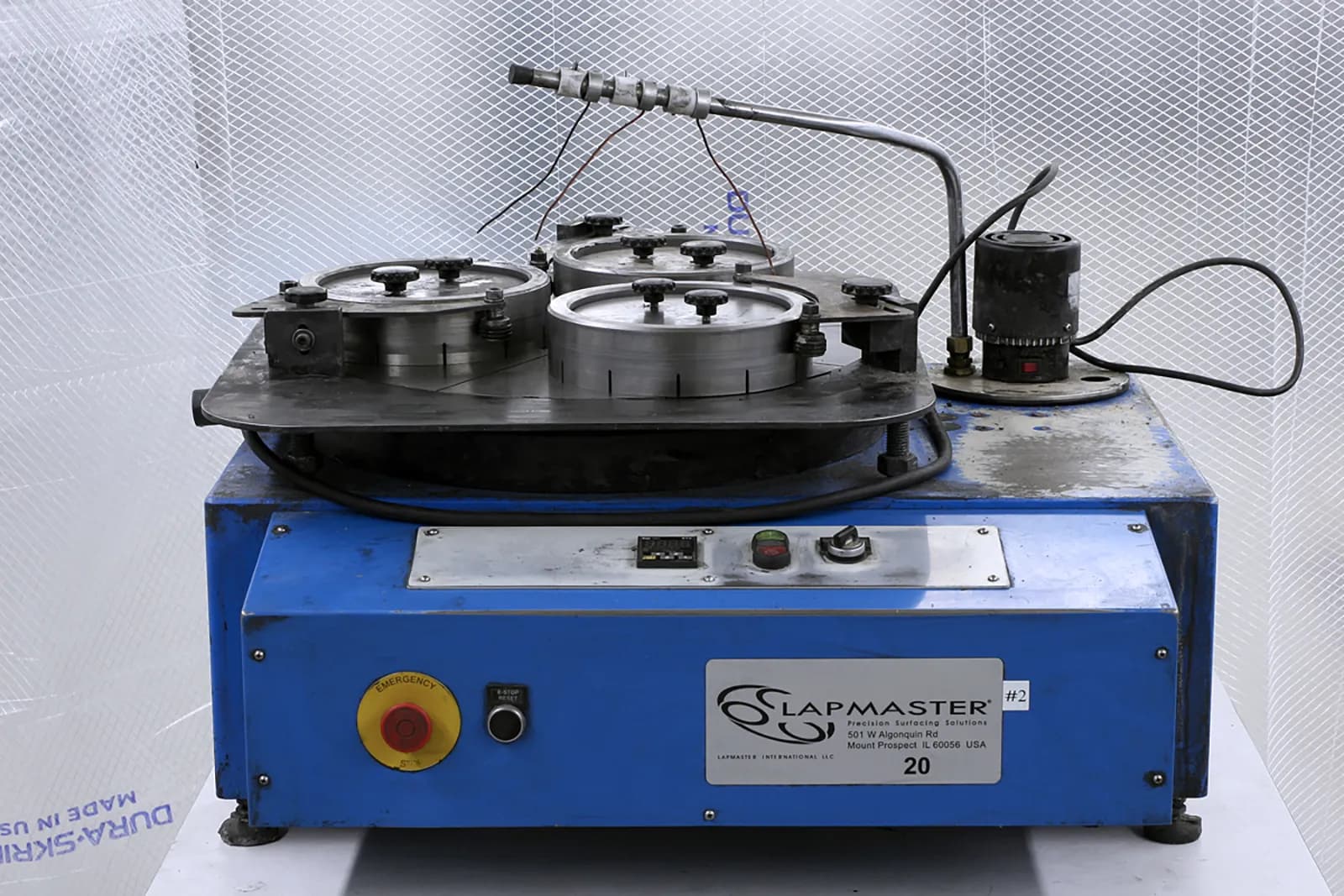 Lapmaster Model 20 Bench Top Lapping Machine_3764422