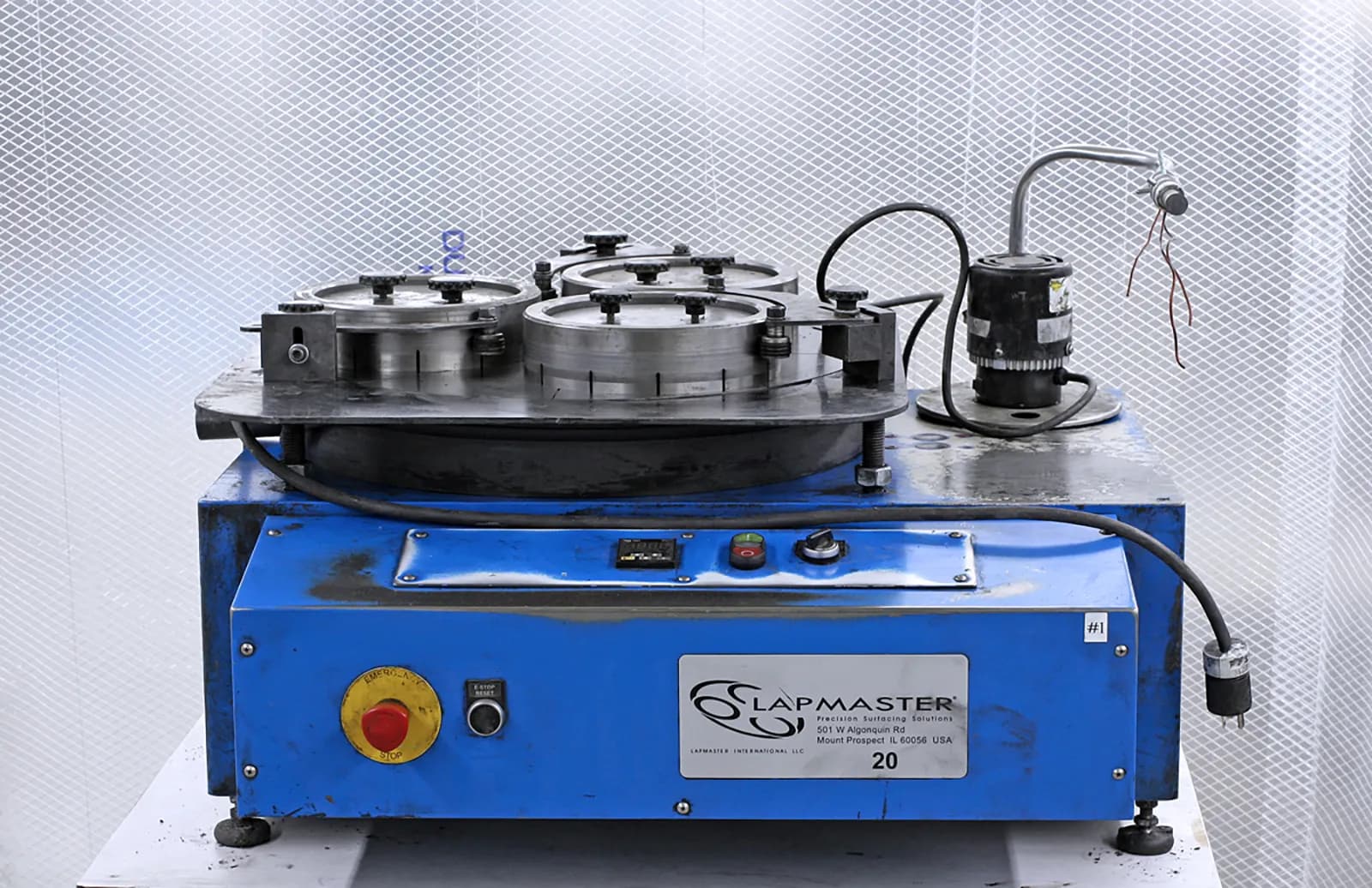 Lapmaster Model 20 Bench Top Lapping Machine_3761352