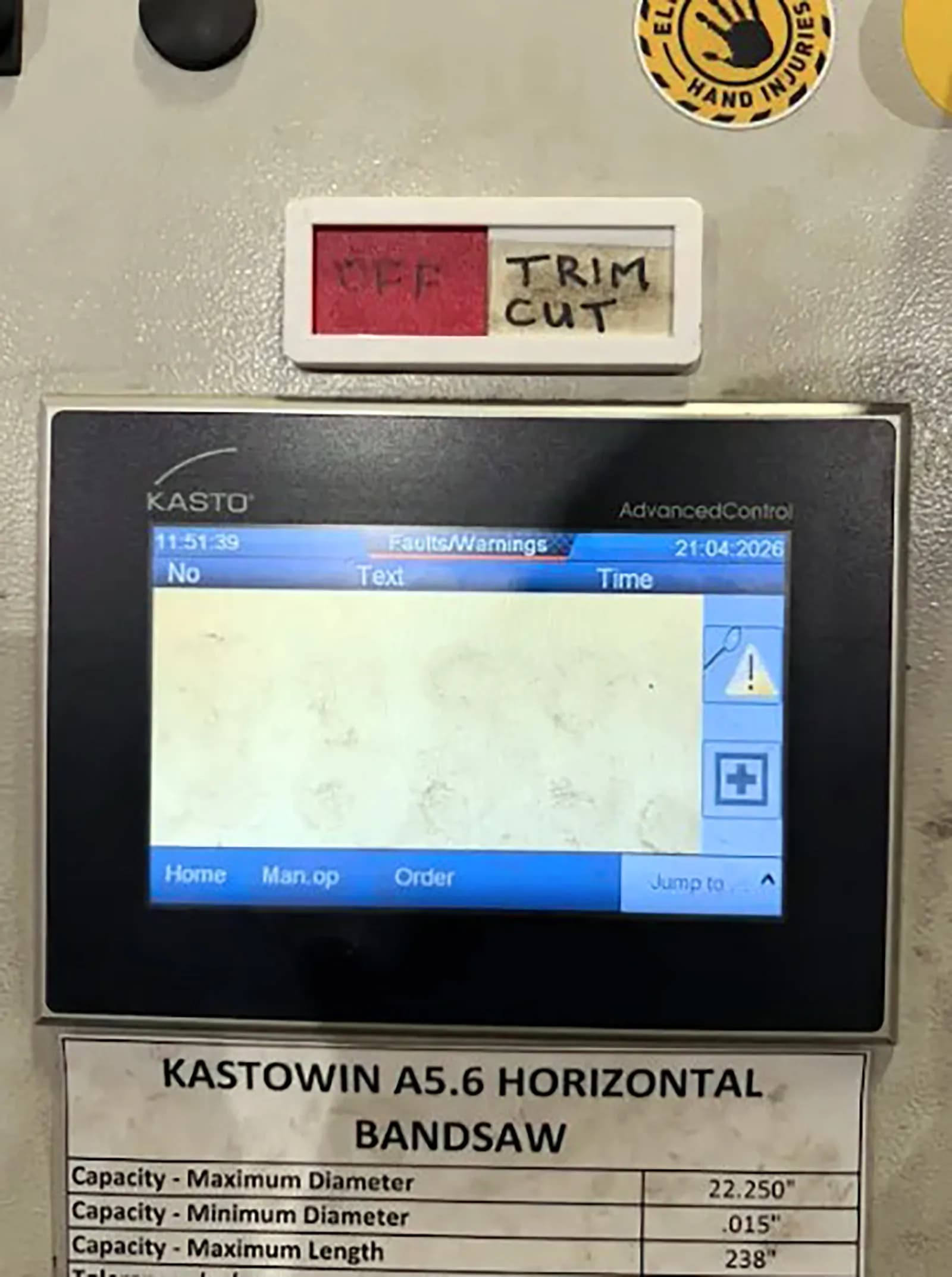 Kasto WIN A 5.6 w motorized infeed table_3749408
