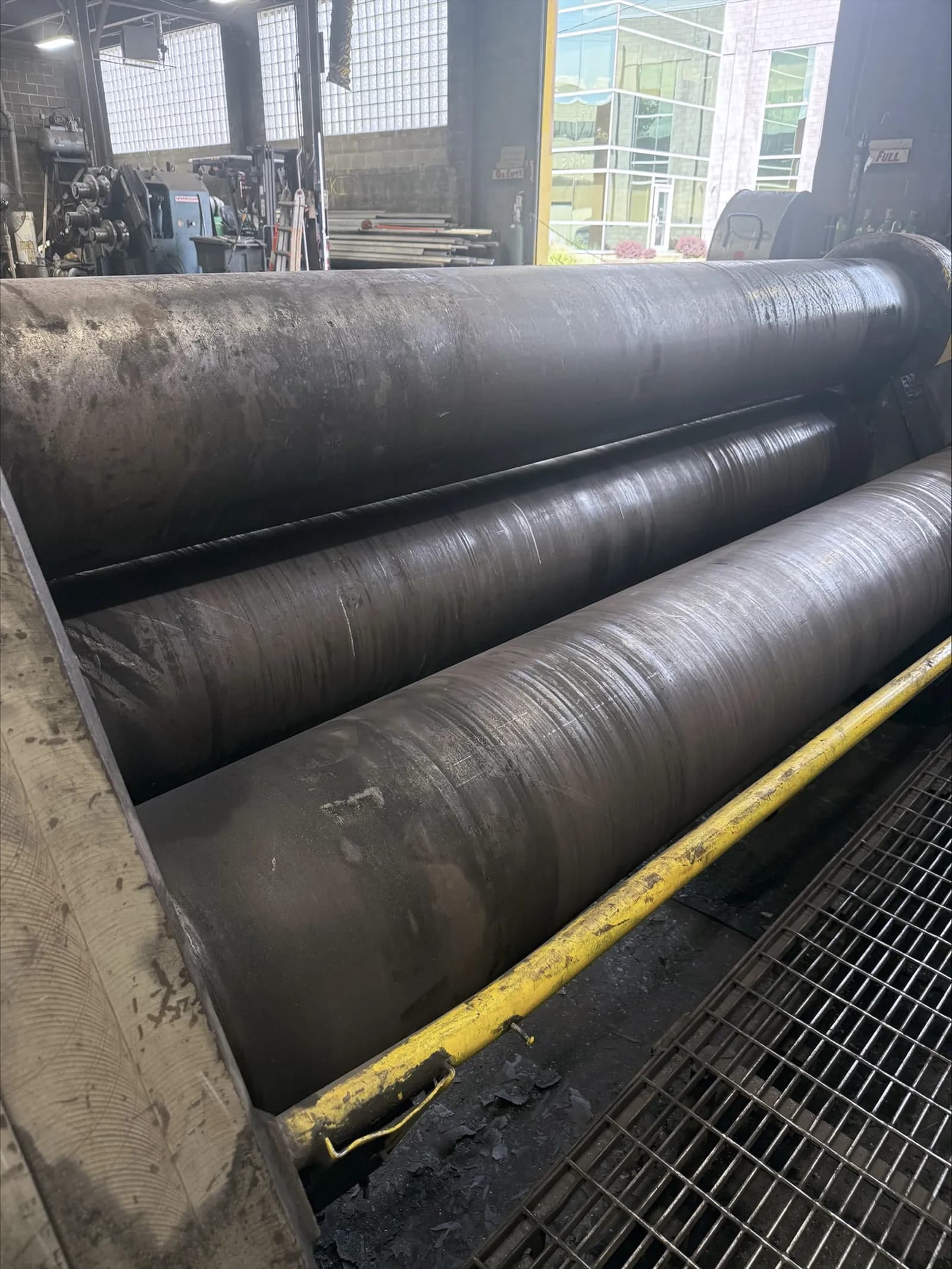 Bertsch No. 14 Heavy-Duty Hydraulic Three-Roll Plate Roll_3780999