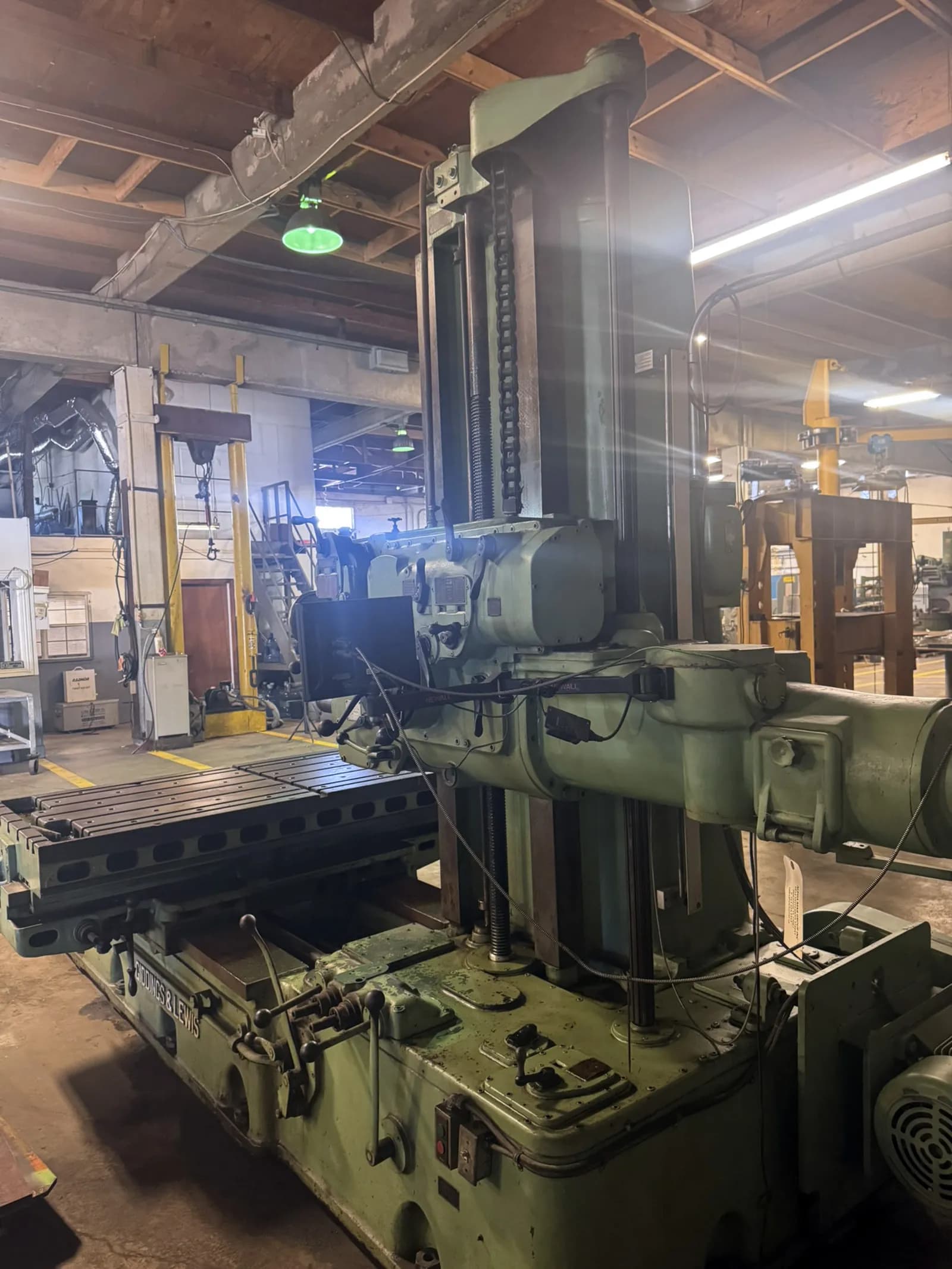 Giddings and Lewis G&L Boring Mill M-1333-9 168II_3732619