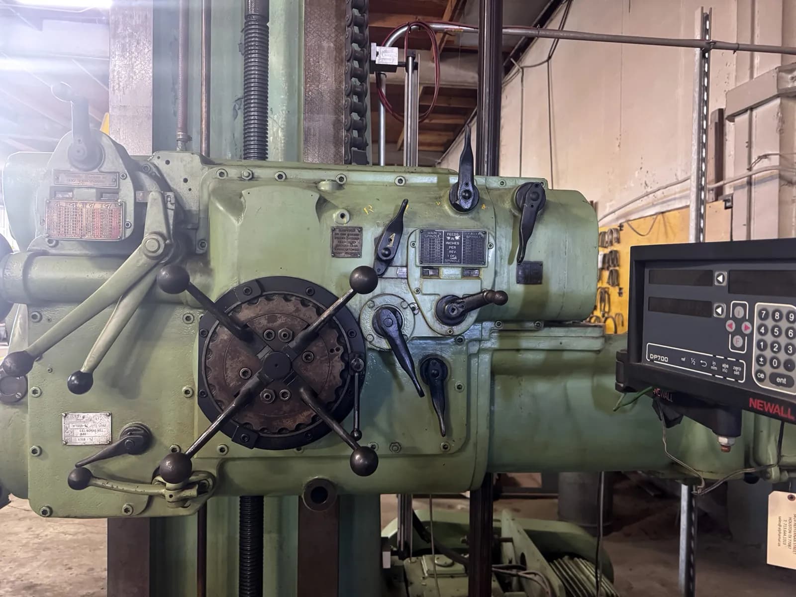 Giddings and Lewis G&L Boring Mill M-1333-9 168II_3732619