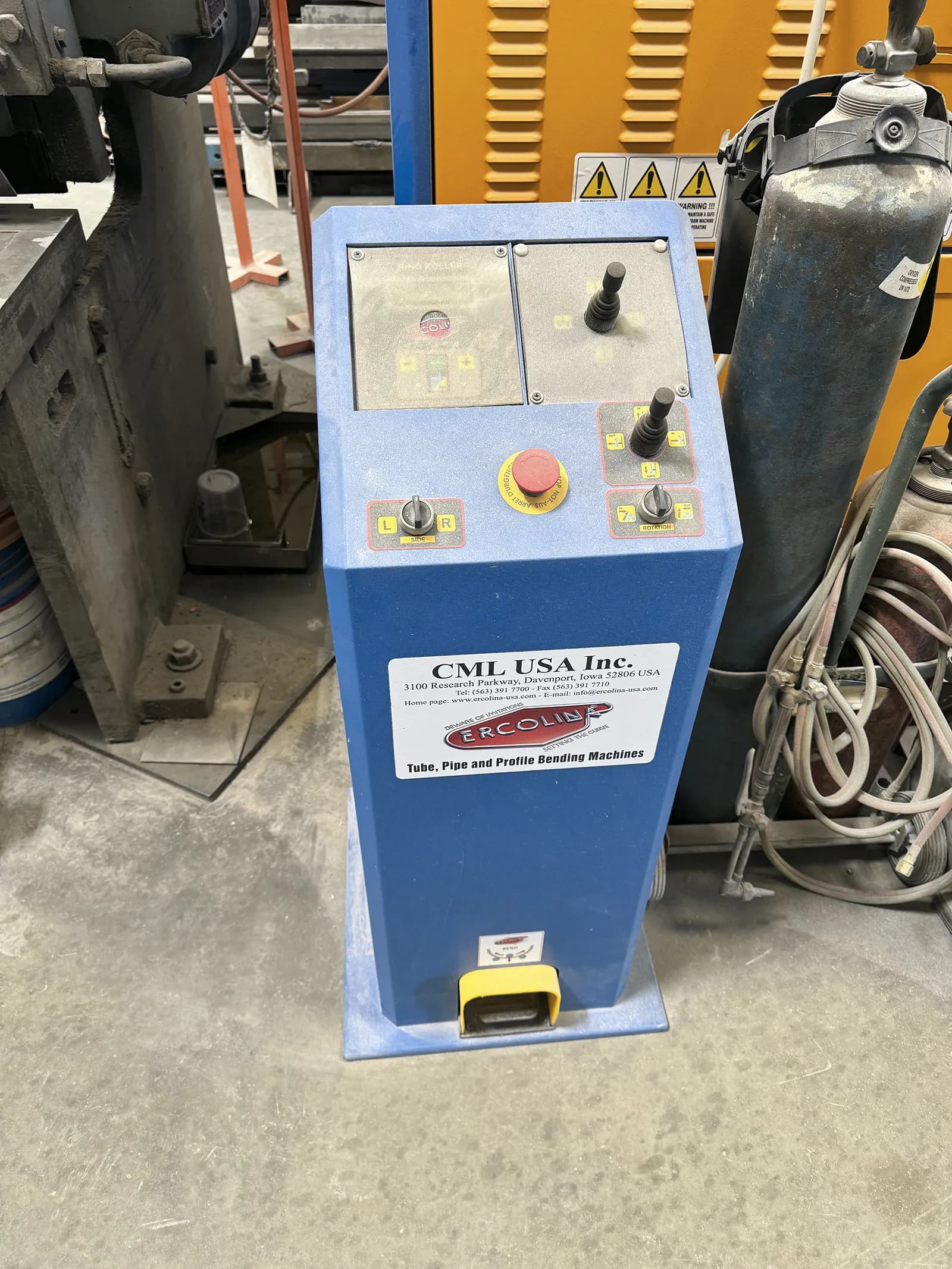 Ercolina CE100H3-RLI Hydraulic 3-Roll Angle Roll  Section Bender_3795006