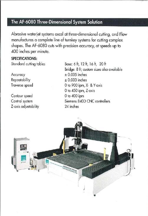 Flow AF6080 2008 - FMC Technologies