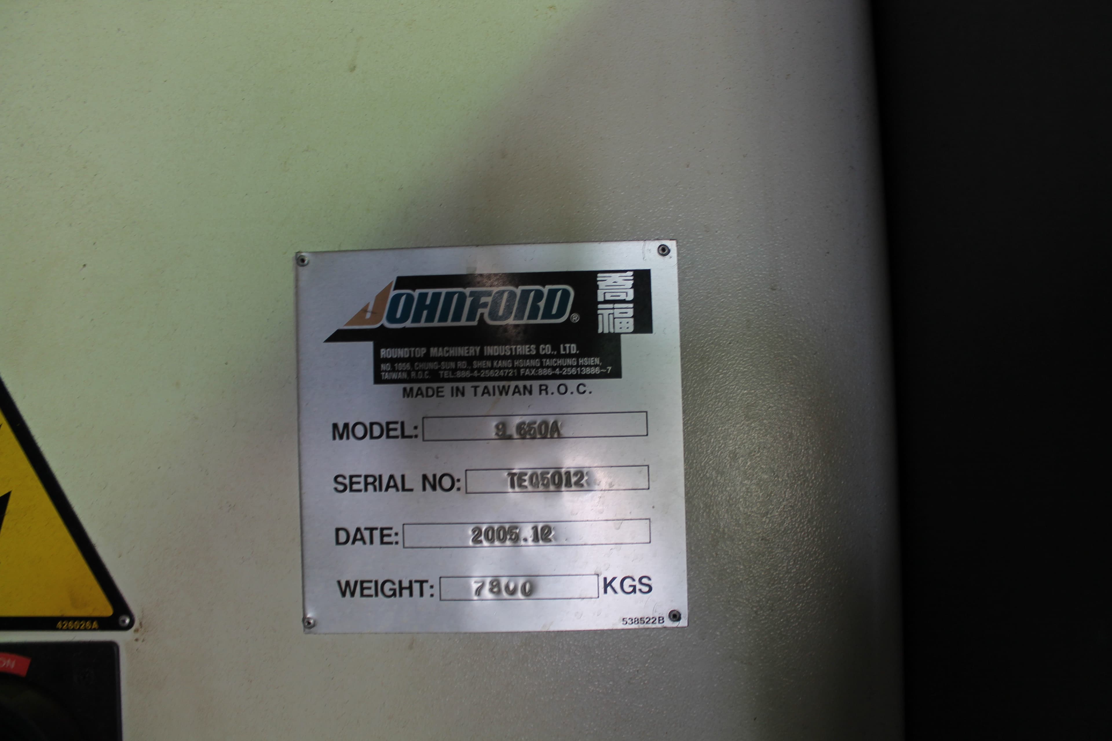 Johnford SL-650A 2005 1
