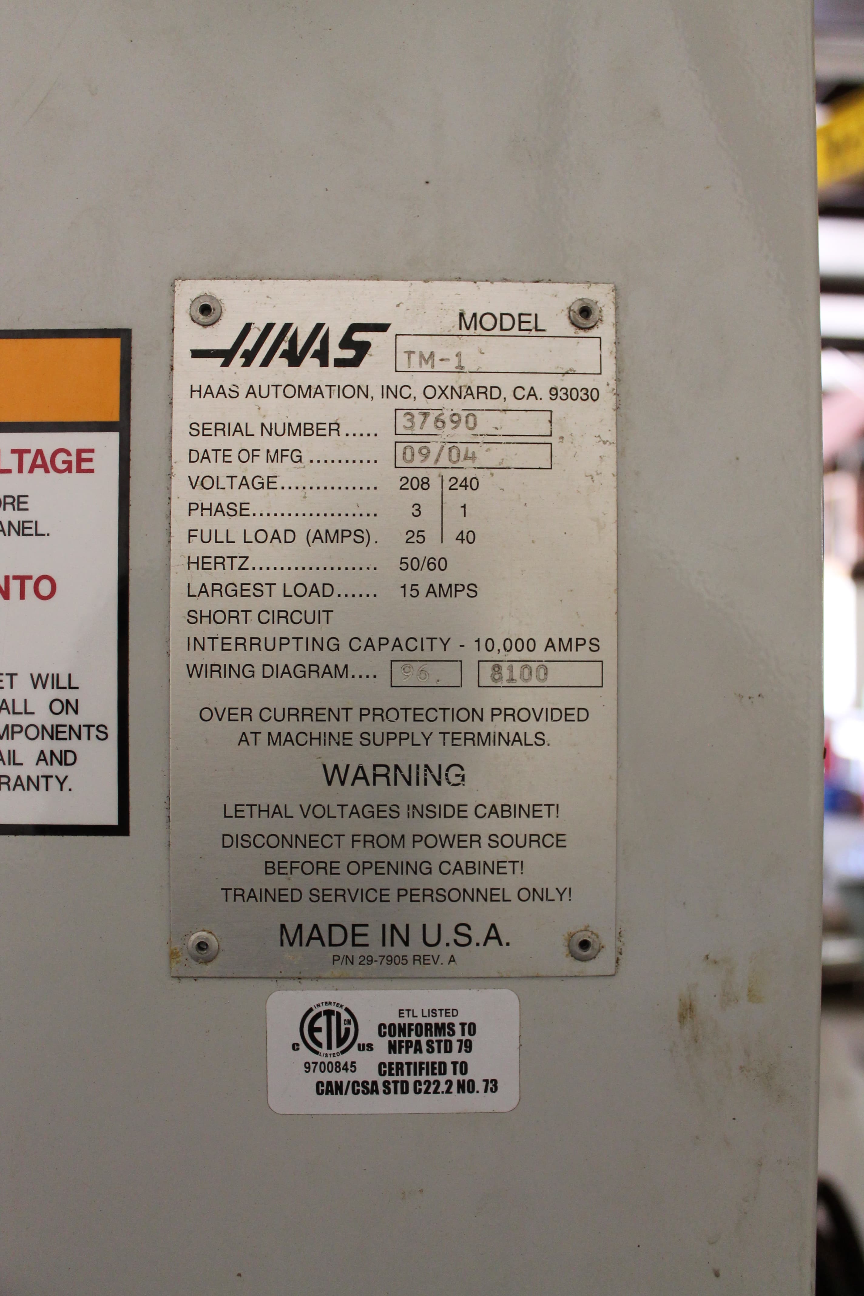 Haas TM-1 2009 1