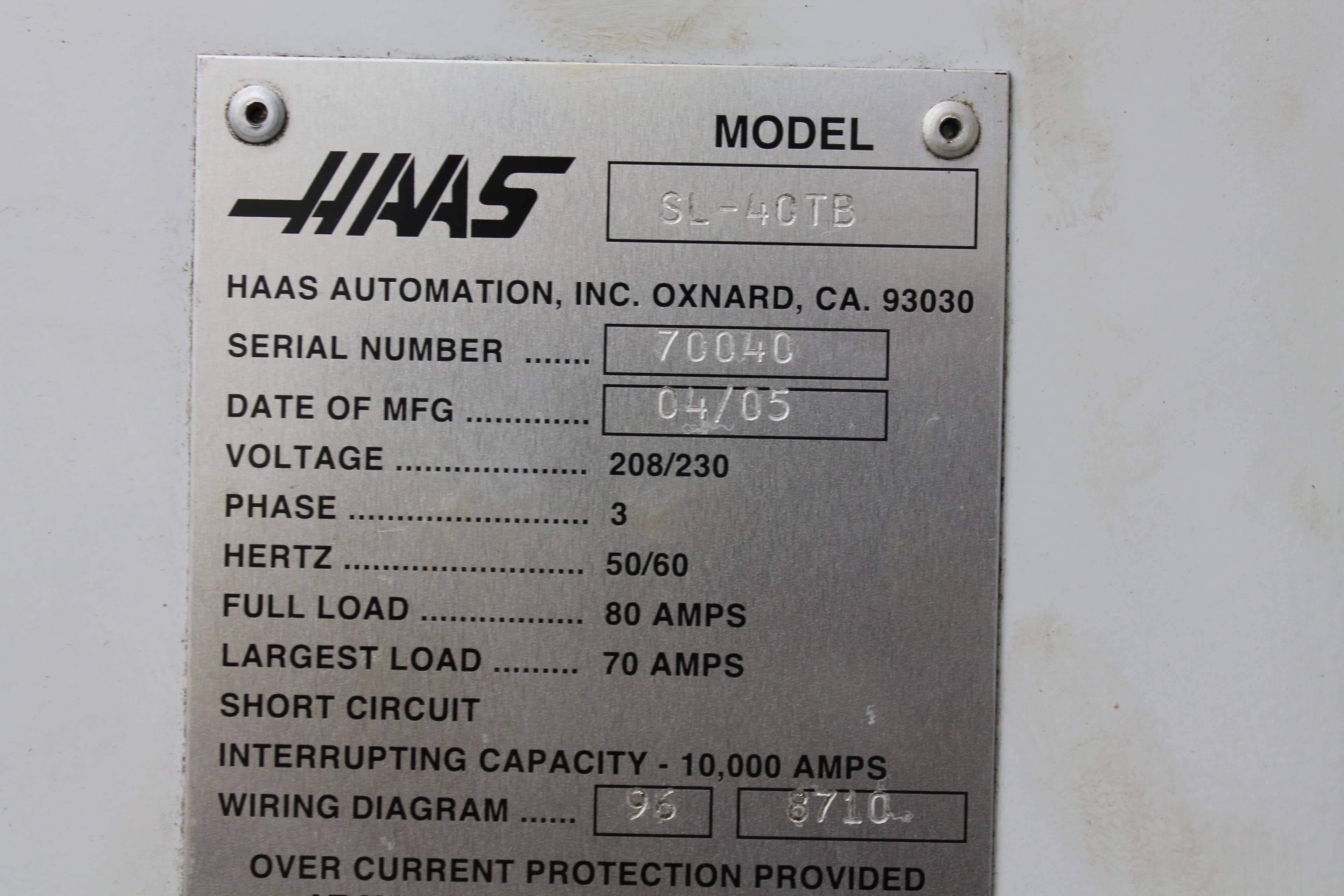 Haas SL-40TB 2005 1