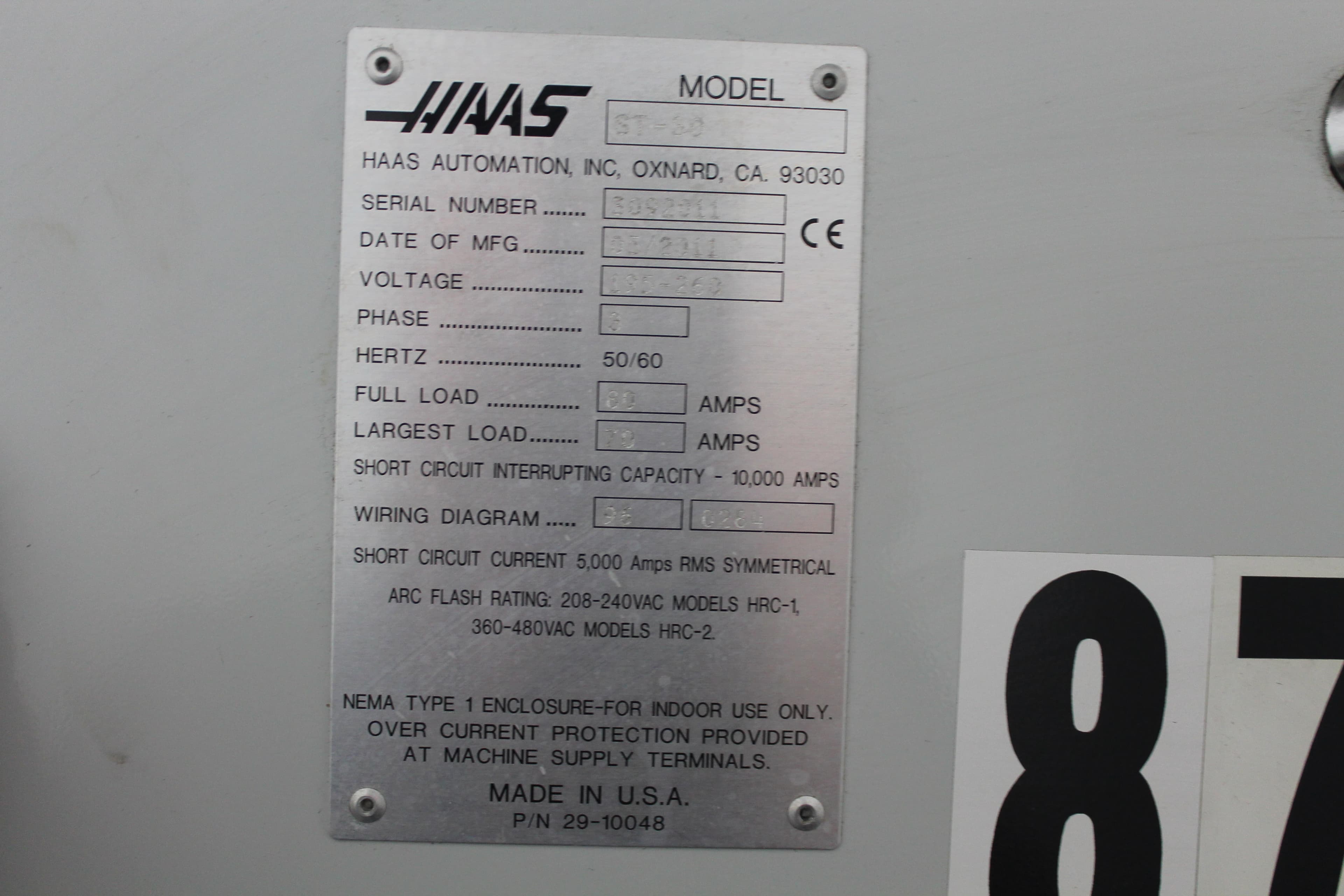 Haas ST-30 2011 - DeYoung Machine Works
