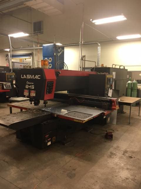 Used Laser For Sale - Amada Lasmac LCE 645 1990 1