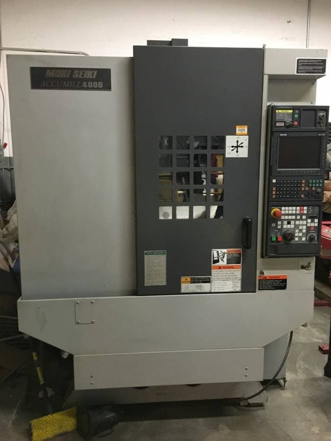 Mori Seiki Accumill 4000 2010 -  ECS Waterjet Cutting