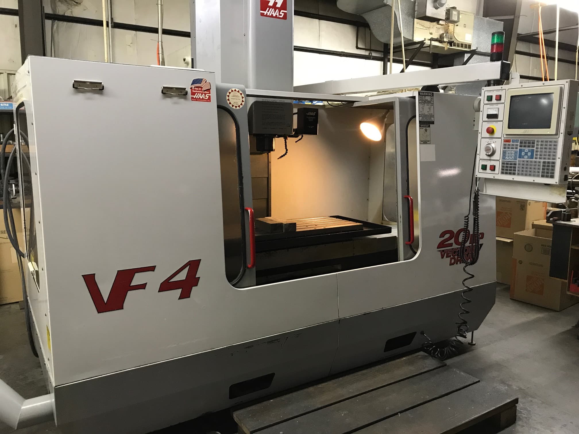 Haas VF-4B 1999 - B & R Machine Works
