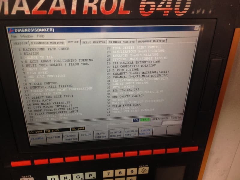 Mazak Integrex 100-SY 2004 - MAHLE