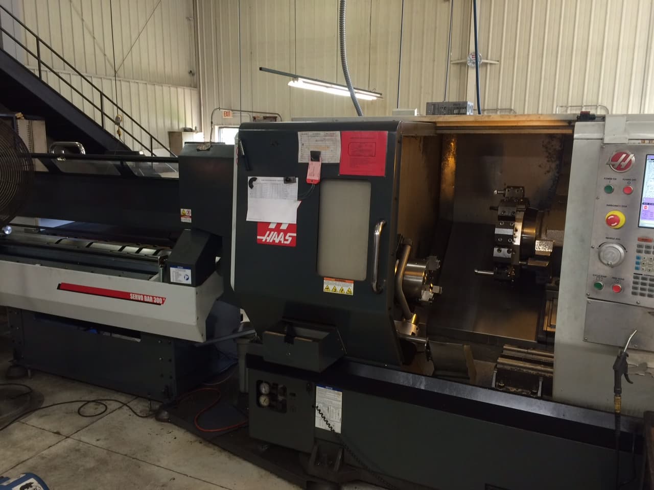 Haas ST-30 with Barfeed 2011 - Metal Solutions