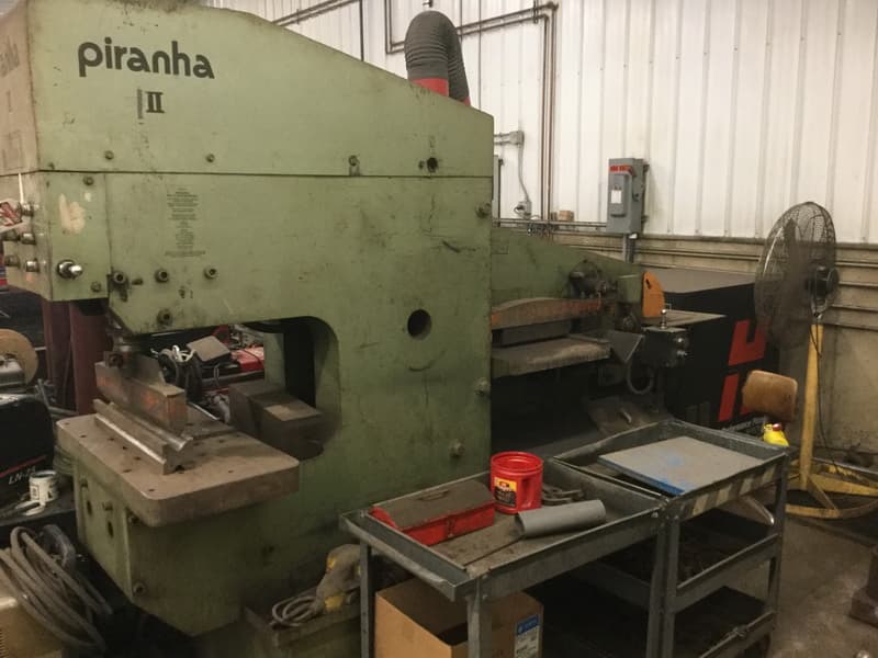 Piranha PII-110 Hydraulic Ironworker - HAD Drilling Contractors, Inc.