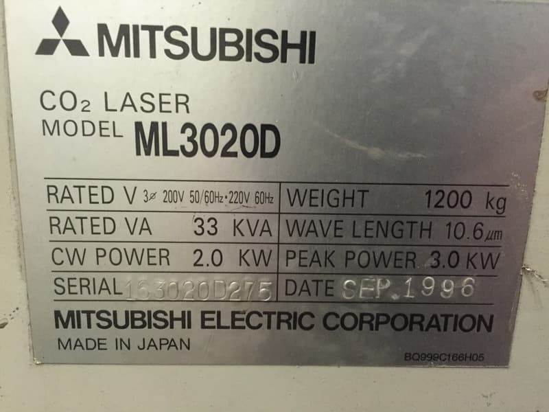 Mitsubishi ML3020D 1996 1