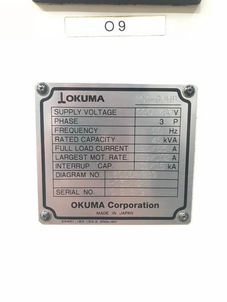 Okuma MX60-HB 1999 - Bellwright