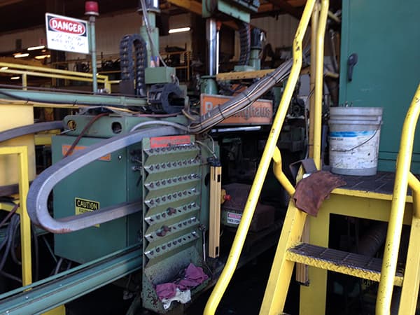 peddinghaus BDL-1250 beam line