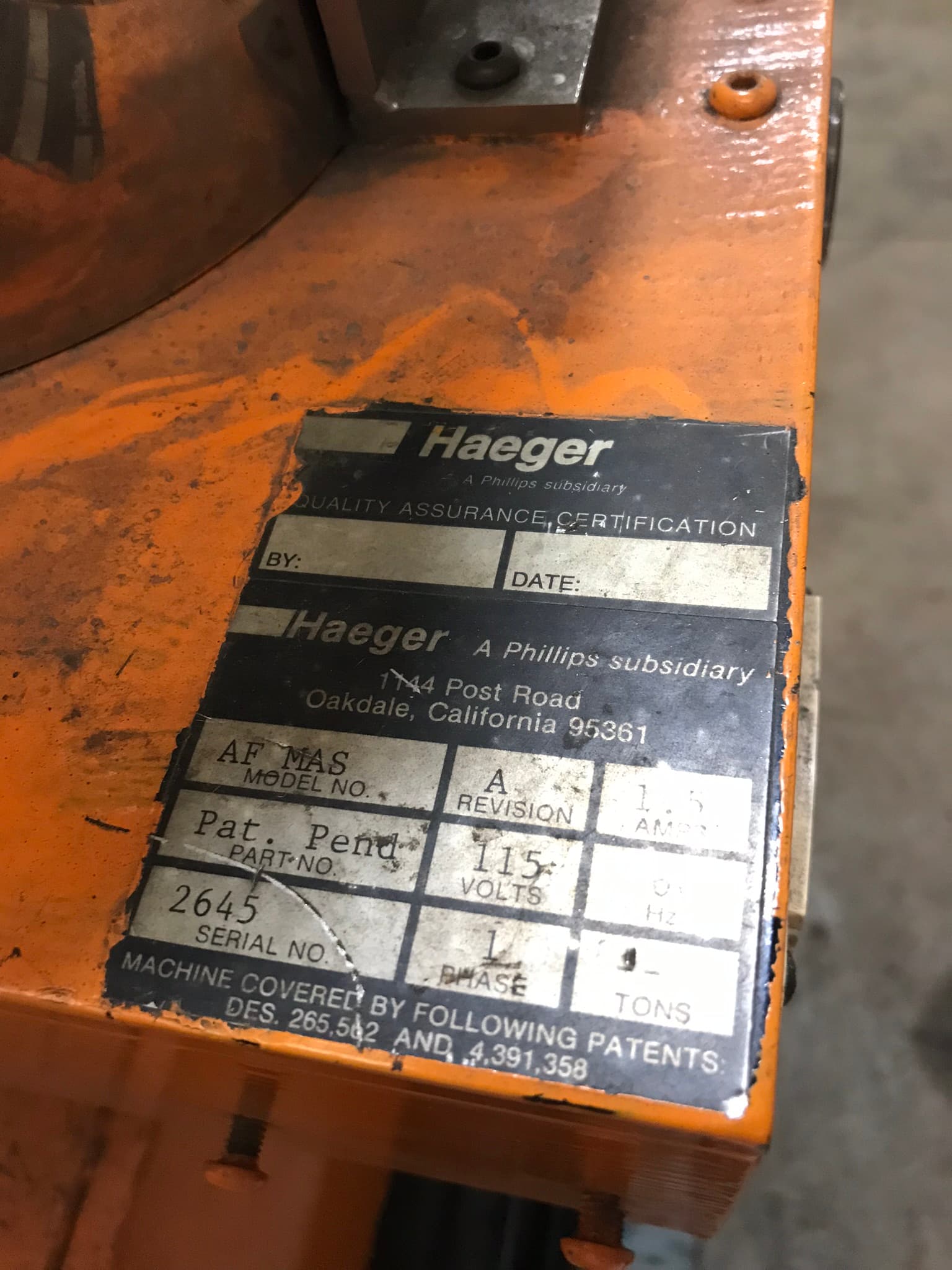 Haeger HP6  2