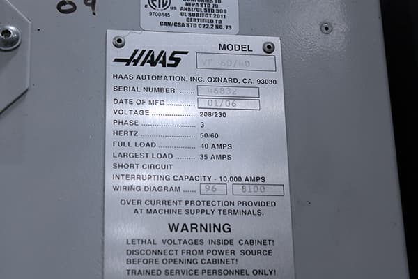 Haas VF-6/40 2006 2