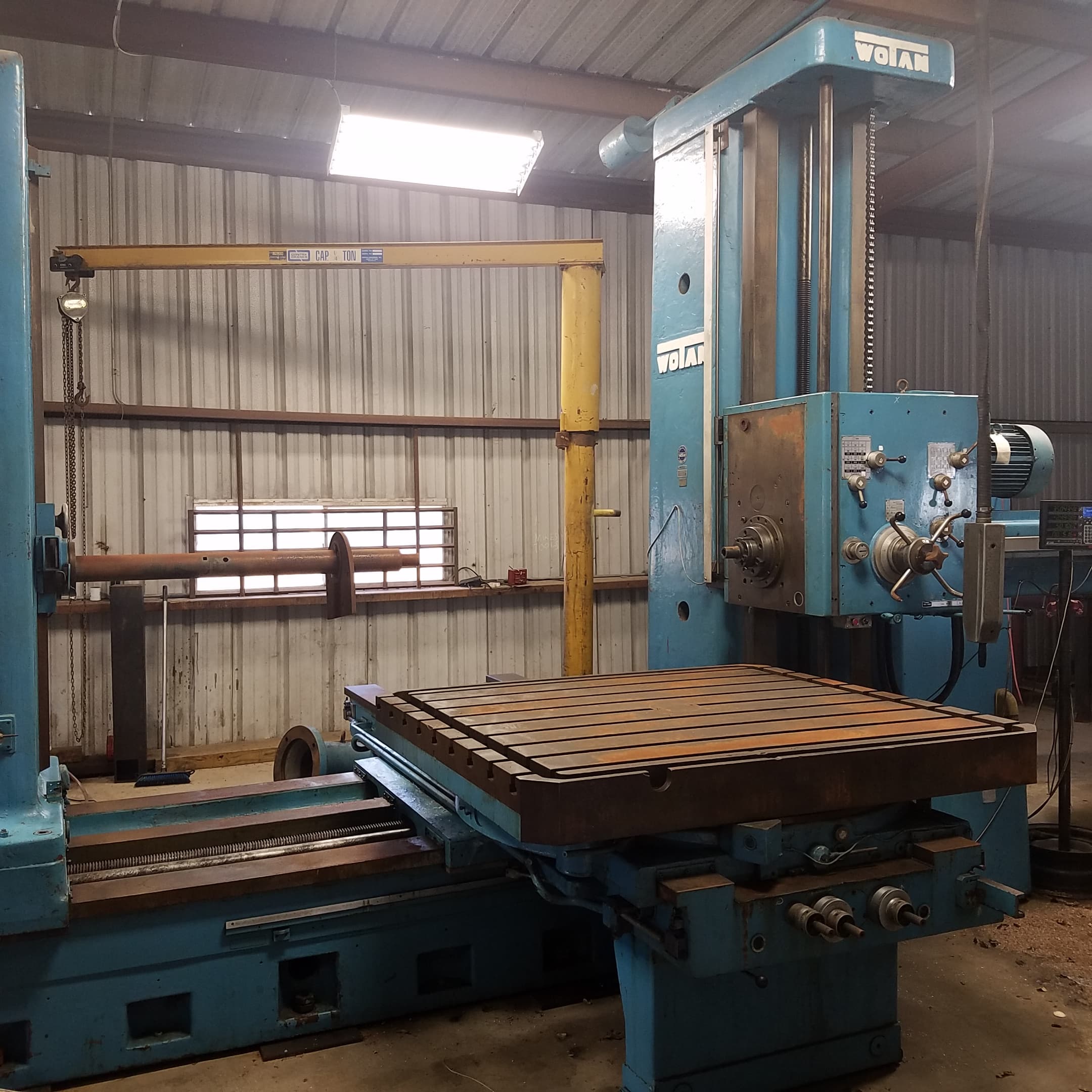 Horizontal Boring Mill Wotan B130S 1970 1