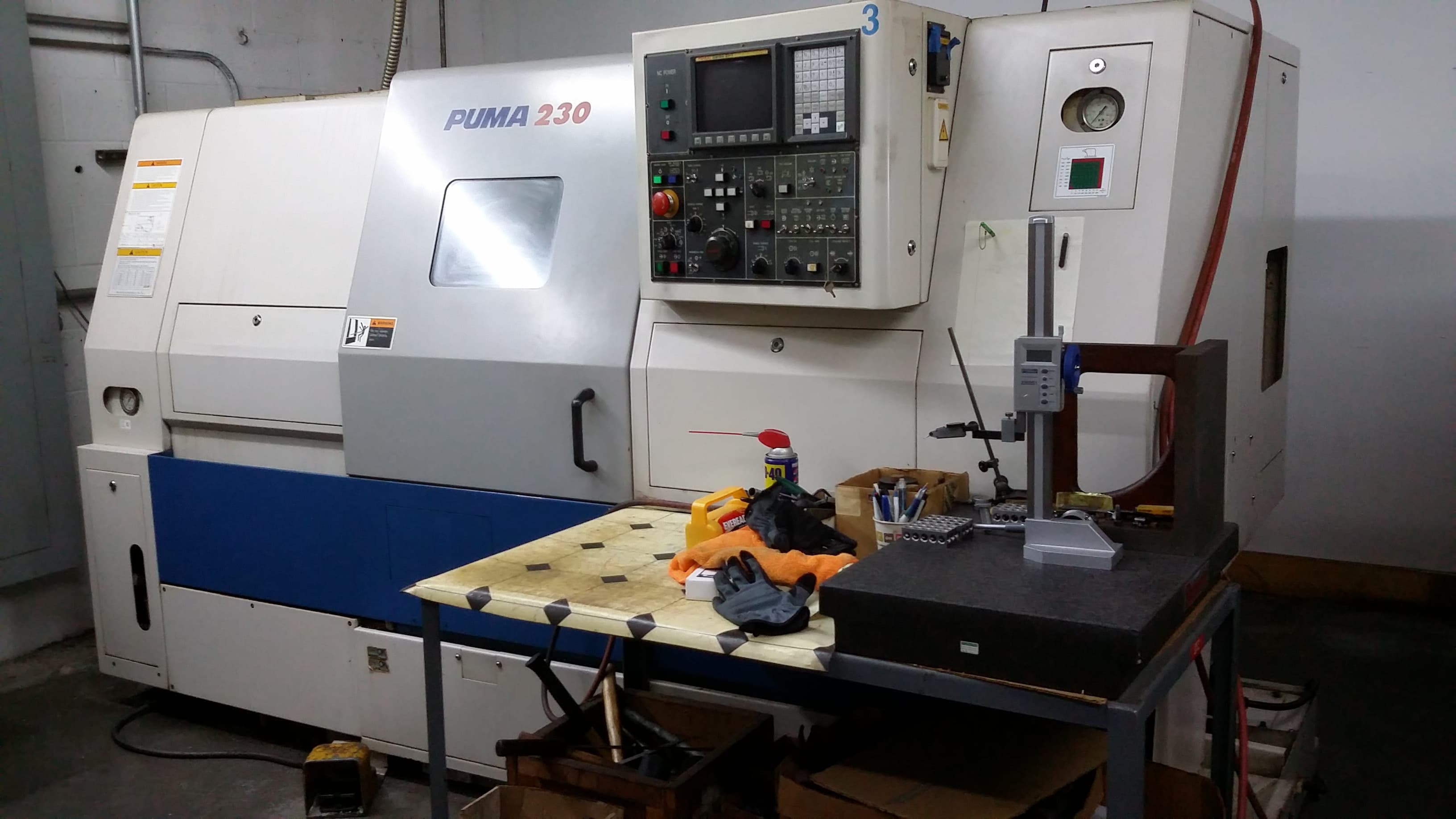 CNC Lathe Daewoo Puma 230C 2000 1