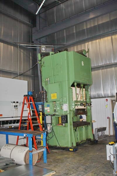 Straightside Press  Verson 150-S2-60  1