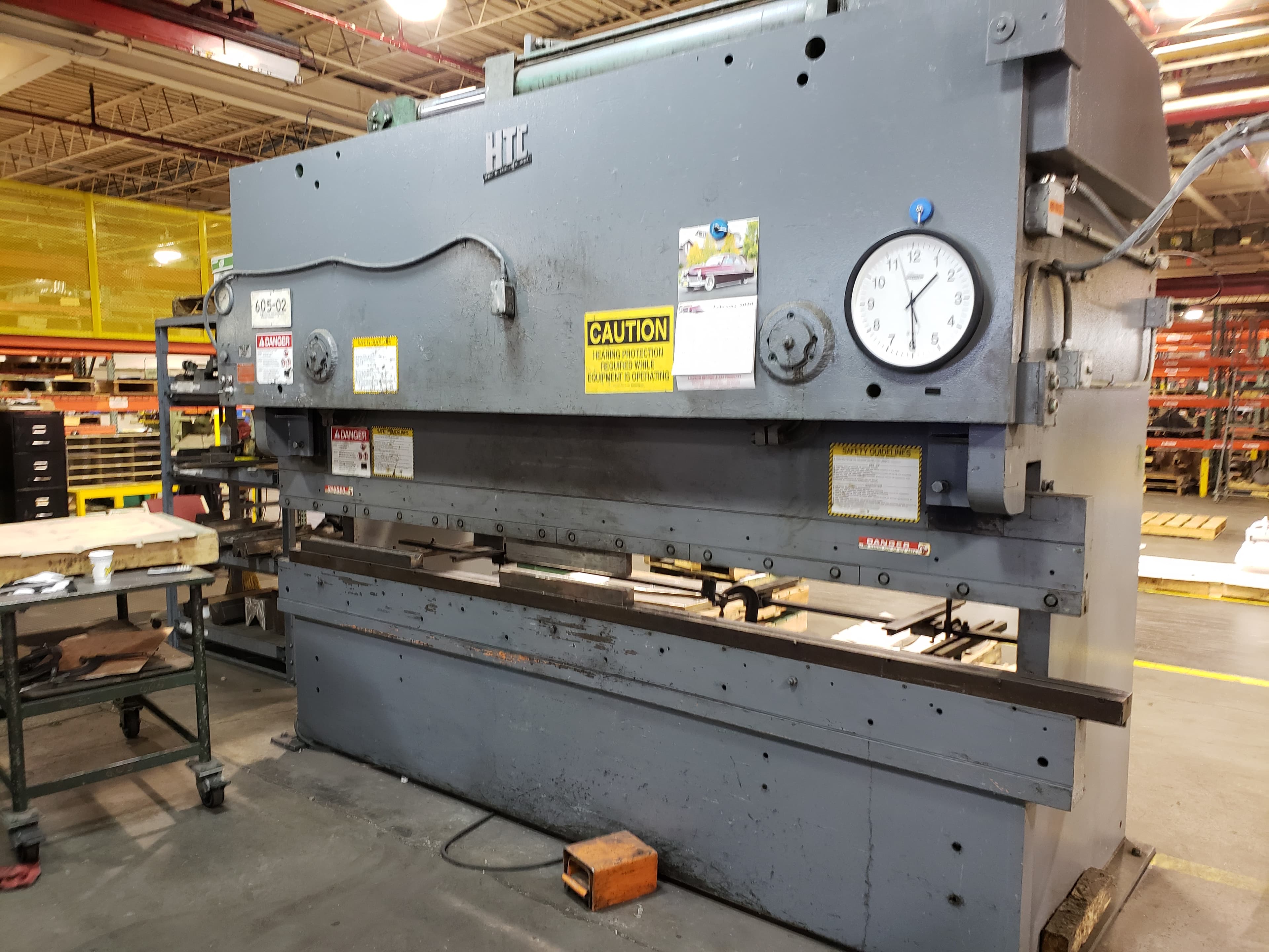Hydraulic Press Brake HTC 150 Press Brake 1975 1