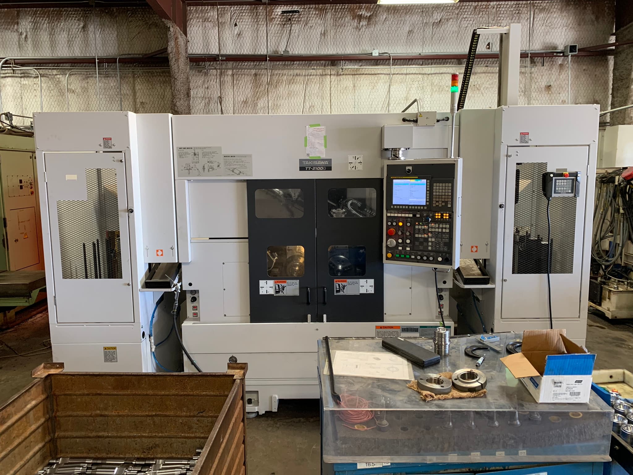 Dual Spindle Lathe Takisawa TT-2100G 2018 1