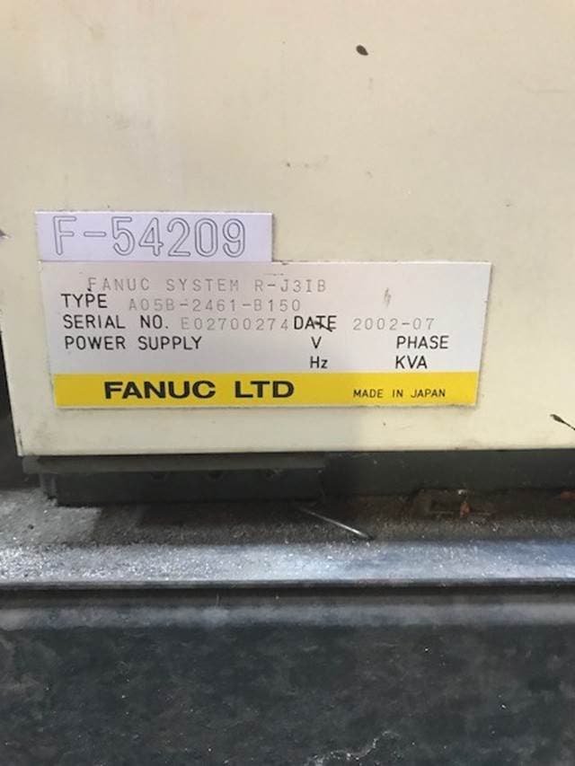Robot Welder Fanuc Arc MATE 120iB/10L 2002 1