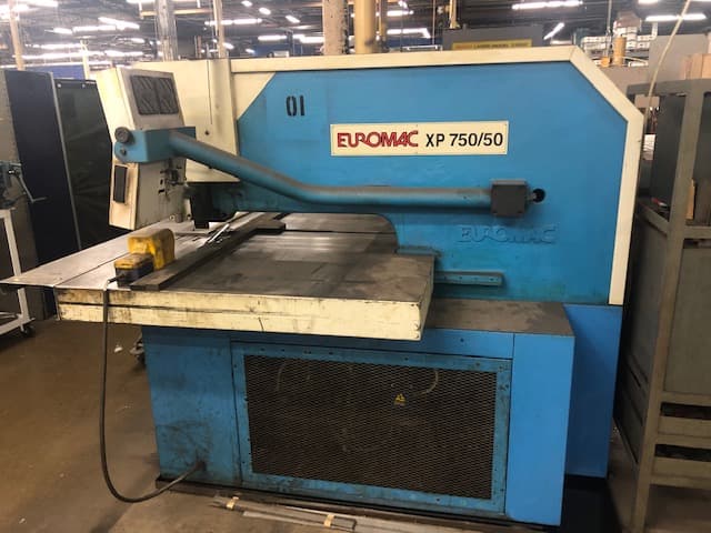 Single End Punch  Euromac XP750/50  1